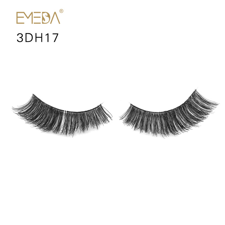 Soft Handmade  Human Hair Eyelashes PY1